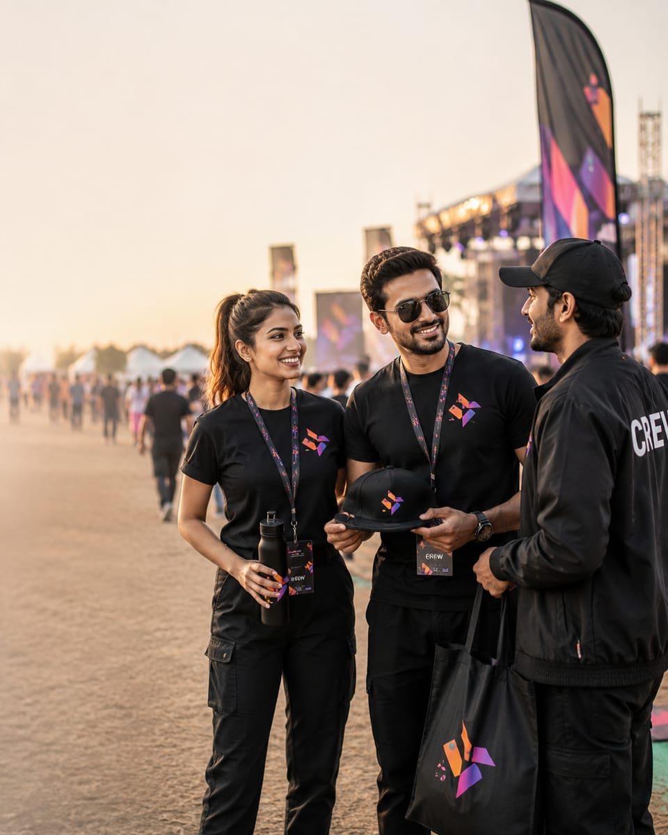 Event company merchandise